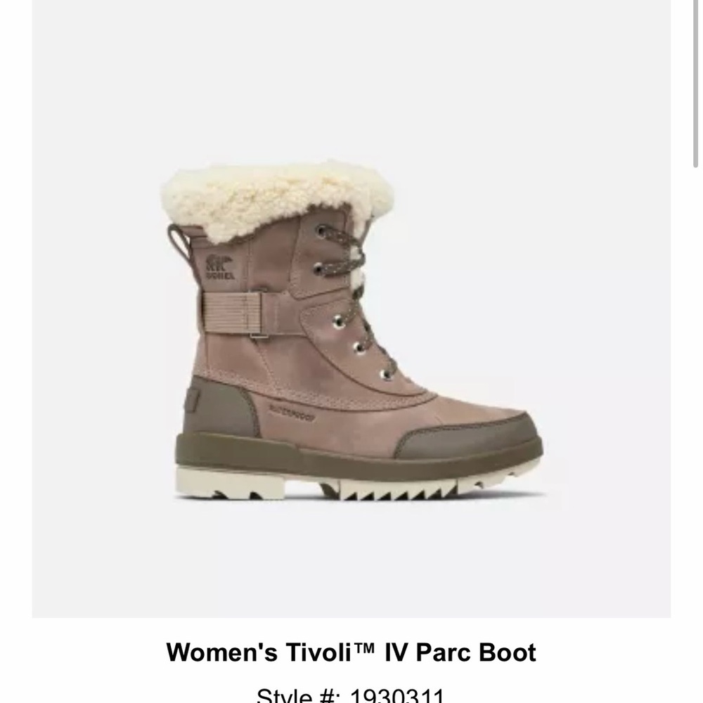 Sorel Women's Tivoli IV Parc Boot - Tan and Cream